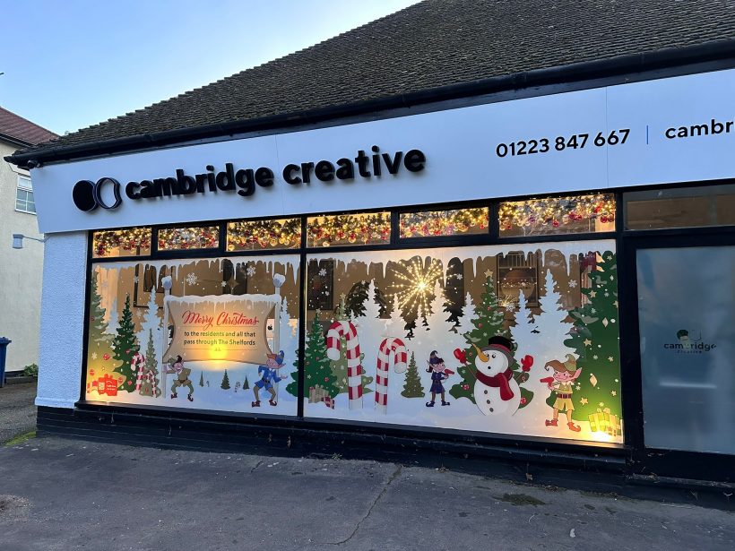 Cambridge Creative | Our Christmas Display